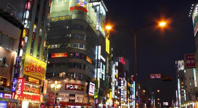Eishinkan Hotel Tokio Buitenkant foto