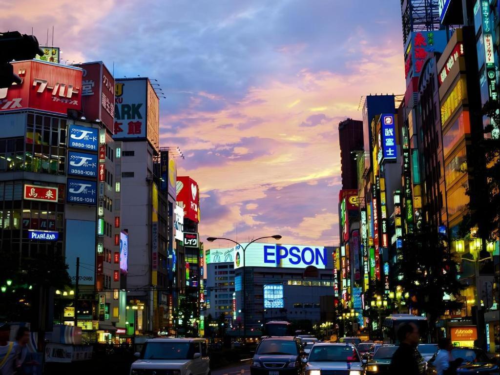 Eishinkan Hotel Tokio Buitenkant foto