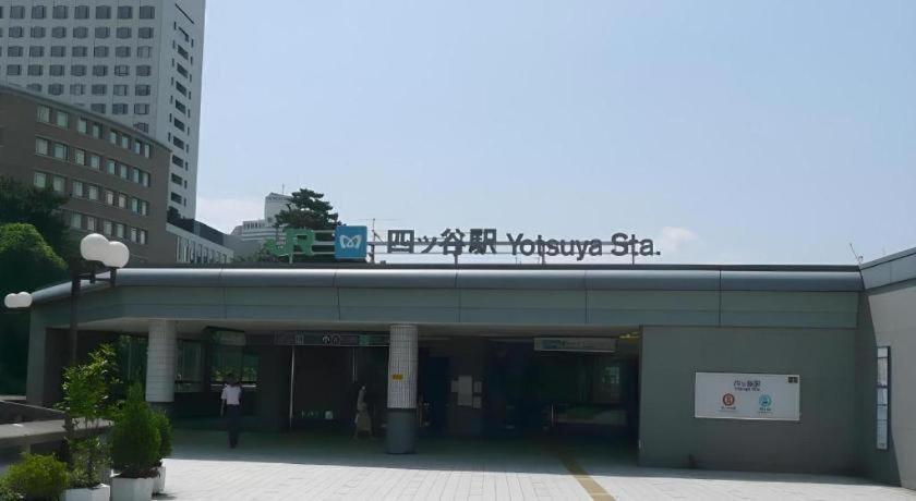 Eishinkan Hotel Tokio Buitenkant foto